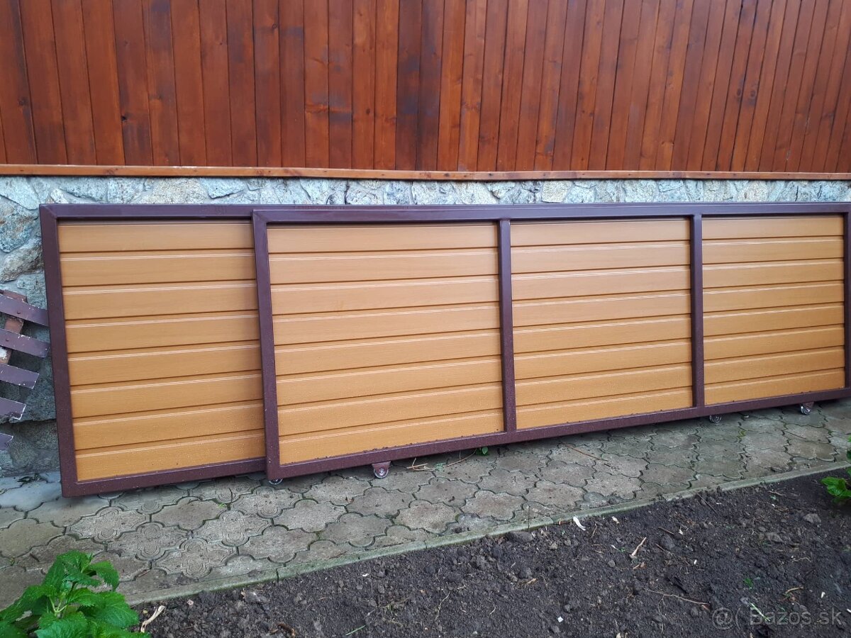 Trapezovy plechy T07 Zlaty dub lesklý,matný /Tmavý Dub,matny - 5