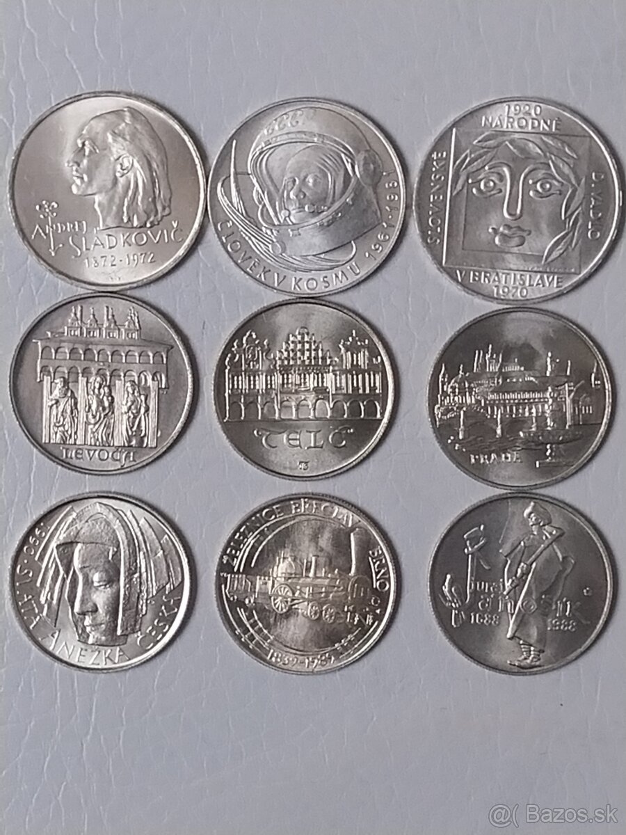 Československe strieborne mince - 5