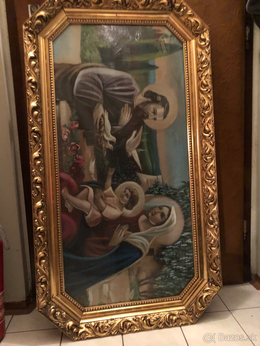 Obrazový rám starožitný - 5