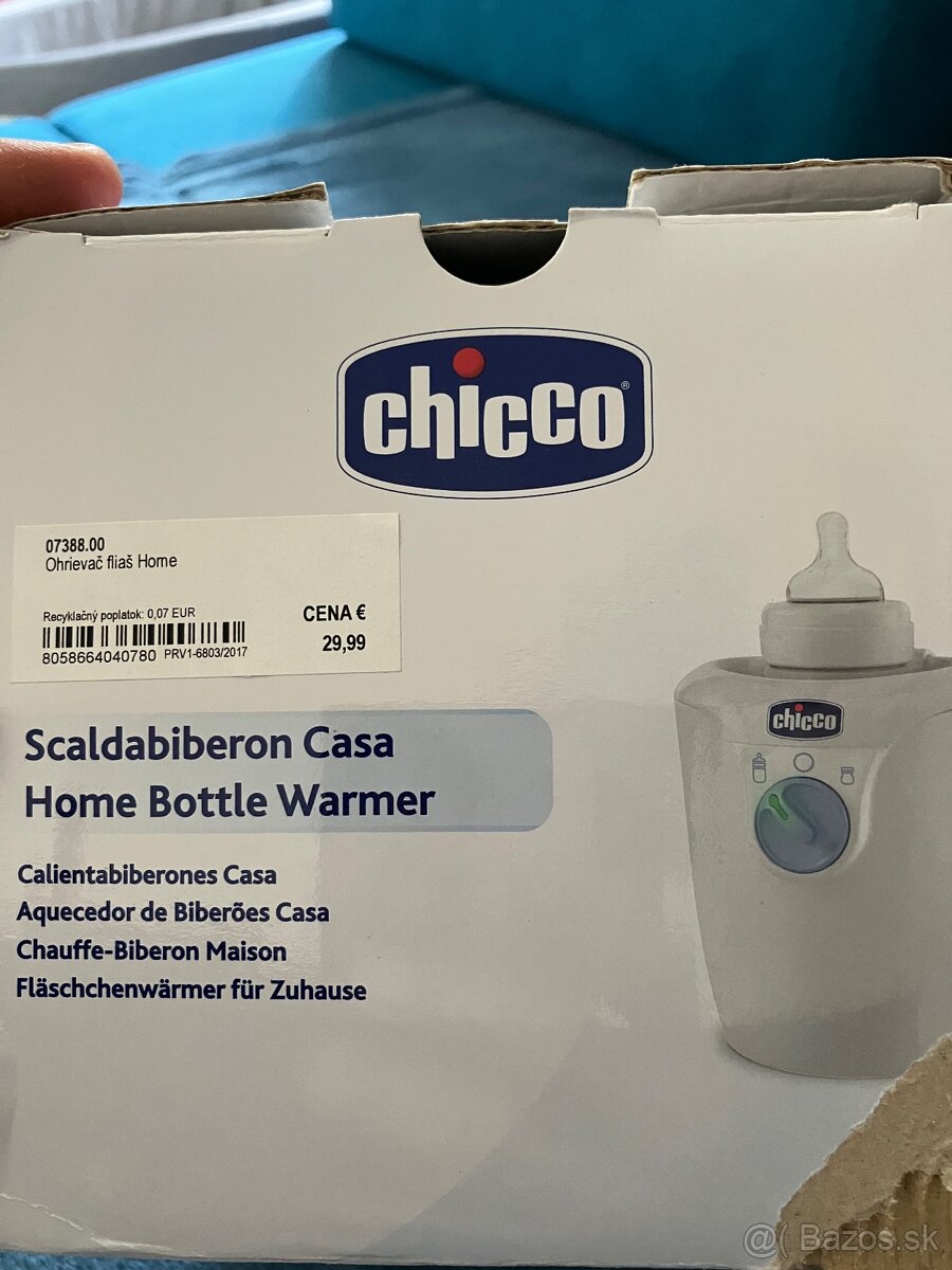 Predam Ohrievač fliaš Chicco - 5