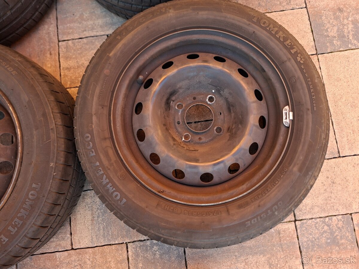 Predám plech.disky Peugeot/Citroen --R14 - 5