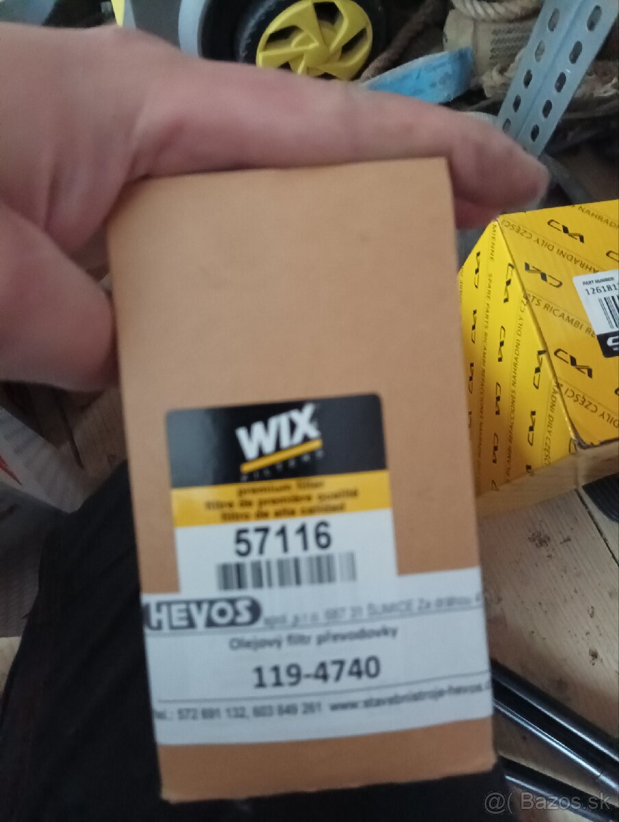 Predám filter hydraulický na traktor bager cat - 5