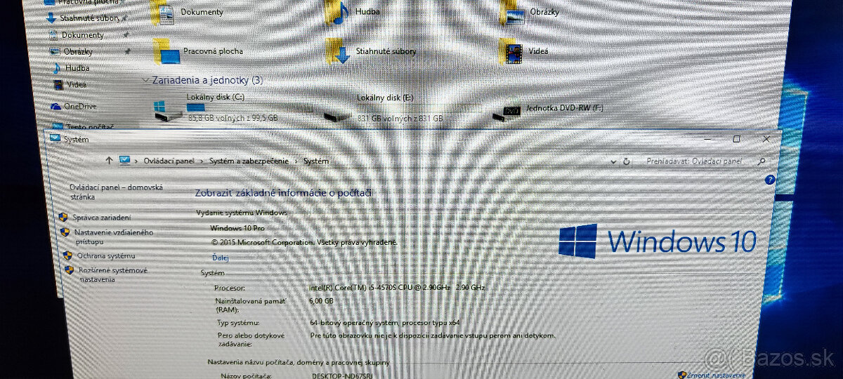 Lenovo ThinkCentre E73 zostava - 5
