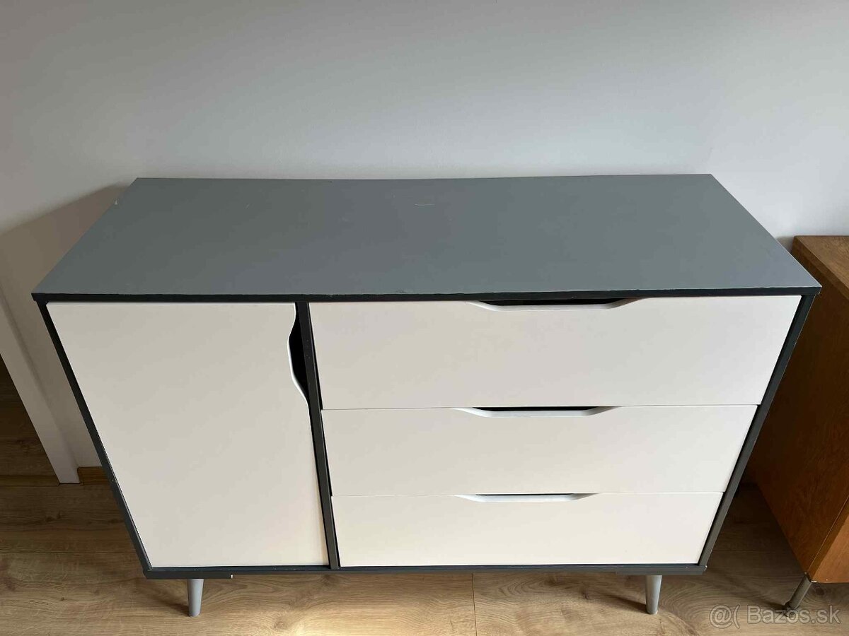 Komoda, prebalovaci pult/nadstavec, prebalovacia podlozka - 5