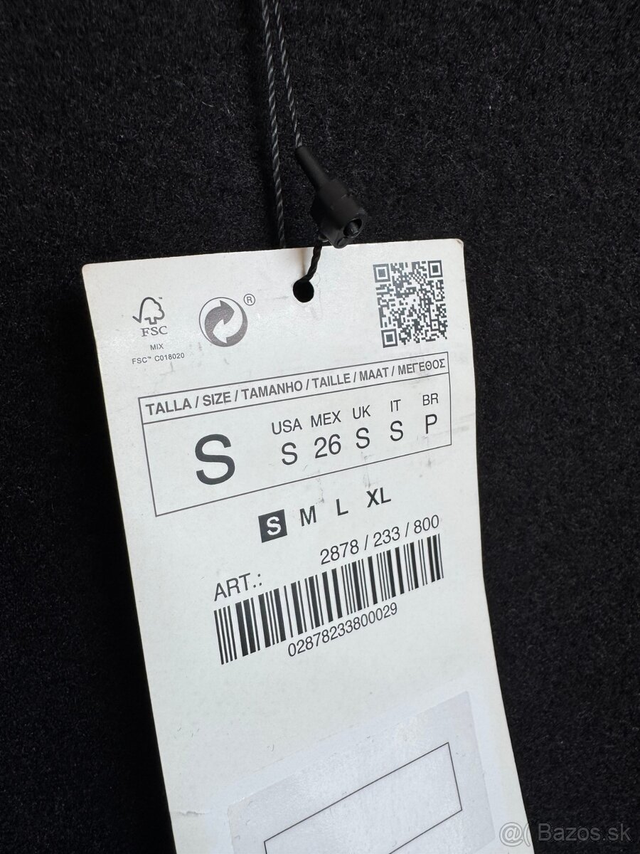 Zara čierne dámske šaty - Veľkosť S - 5