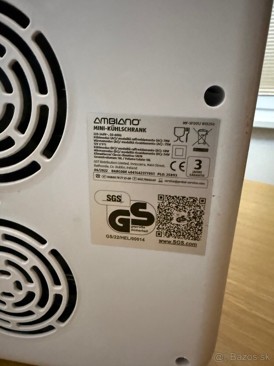 automobilova chladnička Ambiano - 5