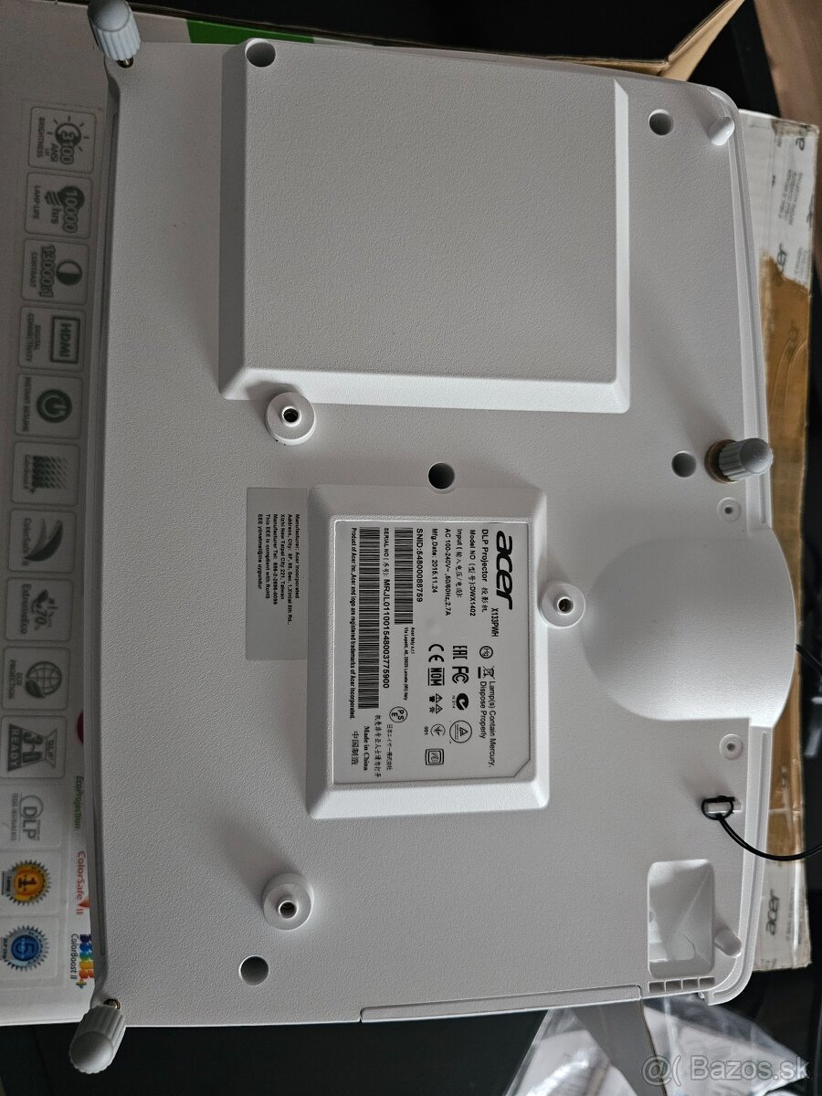 Projektor ACER X133PWH DLP - 5