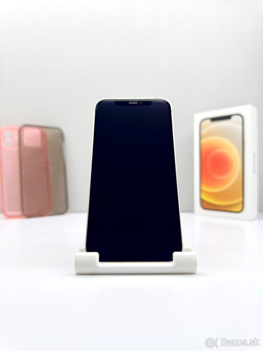 iPhone 12 WHITE NOVÁ BATÉRIA 100% - 5