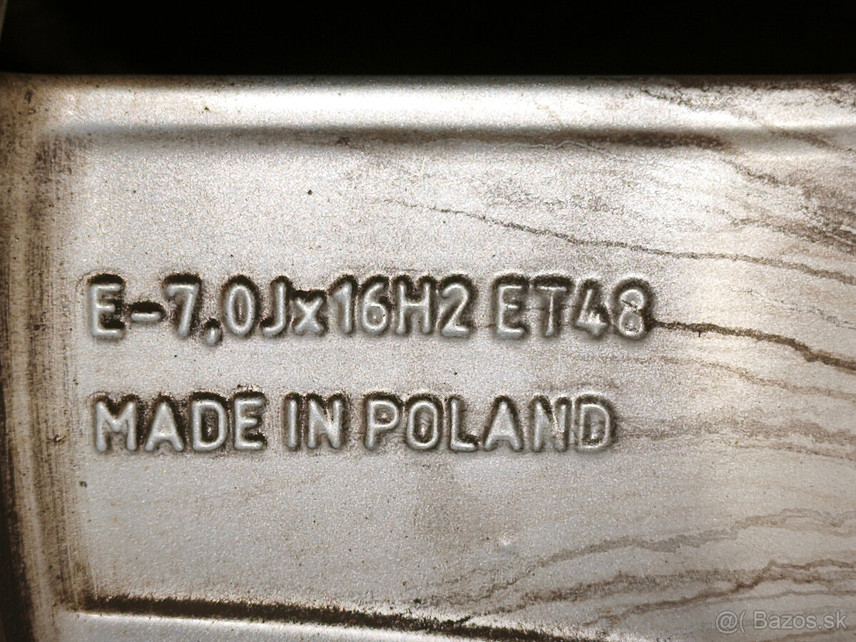 Audi A3 (8V) - originál 16" alu disky s pneu - 5