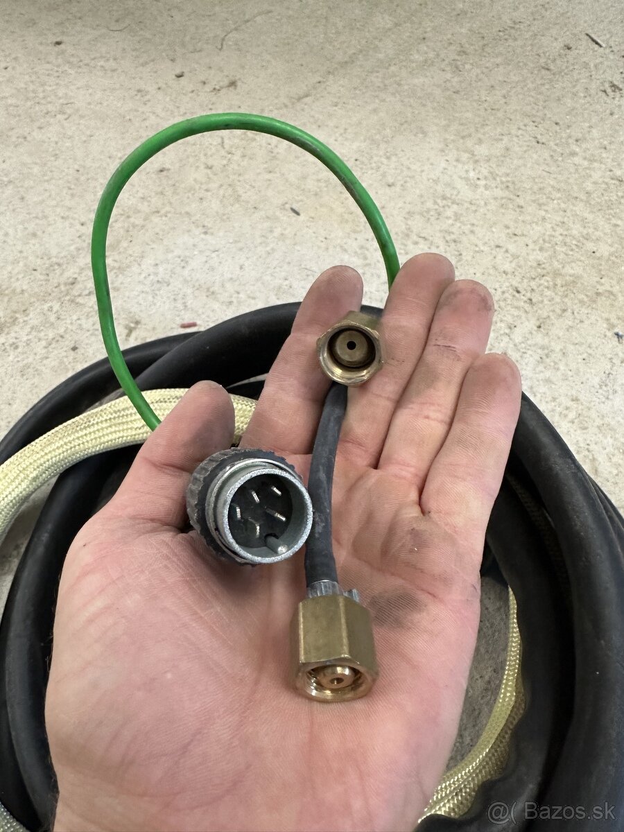 zvárací horak tig vodou chladený 8 m 1 ks - 5