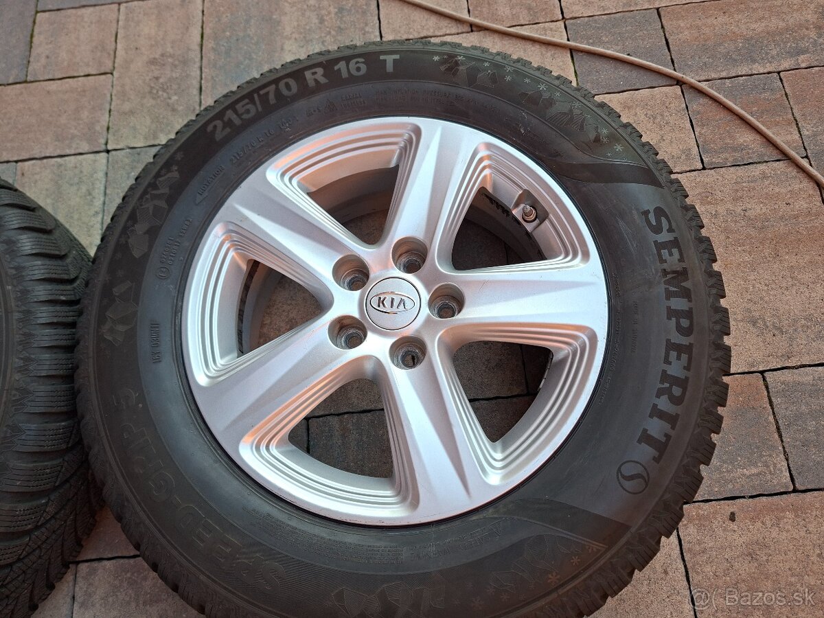 Orig.hliníkové disky Kia/Hyundai R16, 5x114,3 - 5