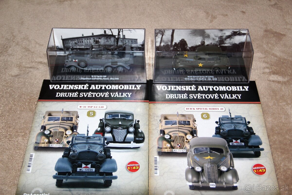 Vojenské Automobily 2. sv. vojny DeAgostini 1:43 - 5