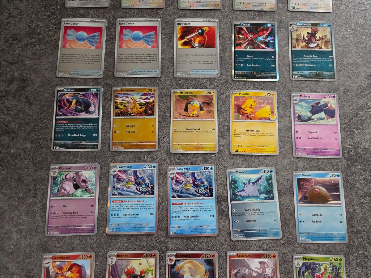 Pokemon karty HOLO - 5