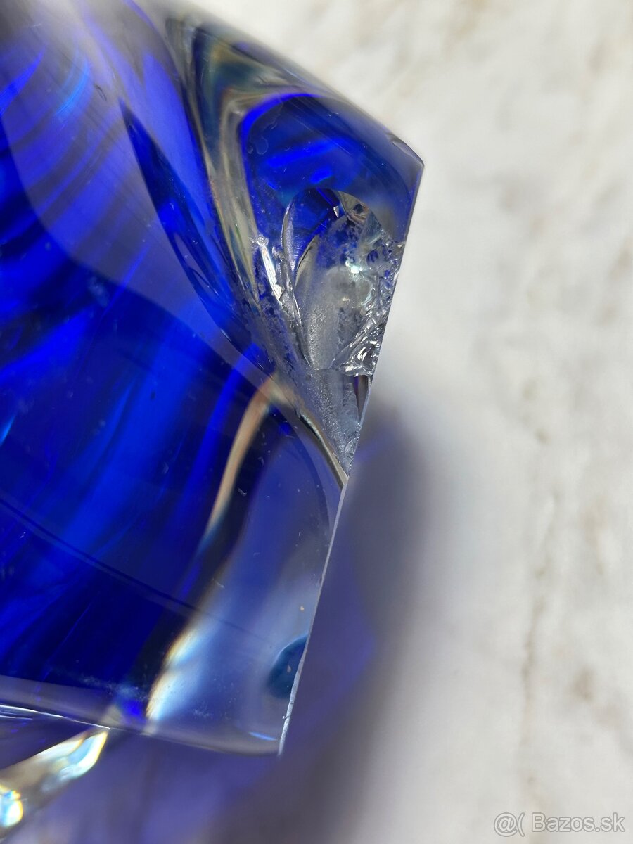 Hutné sklo popolník - 5