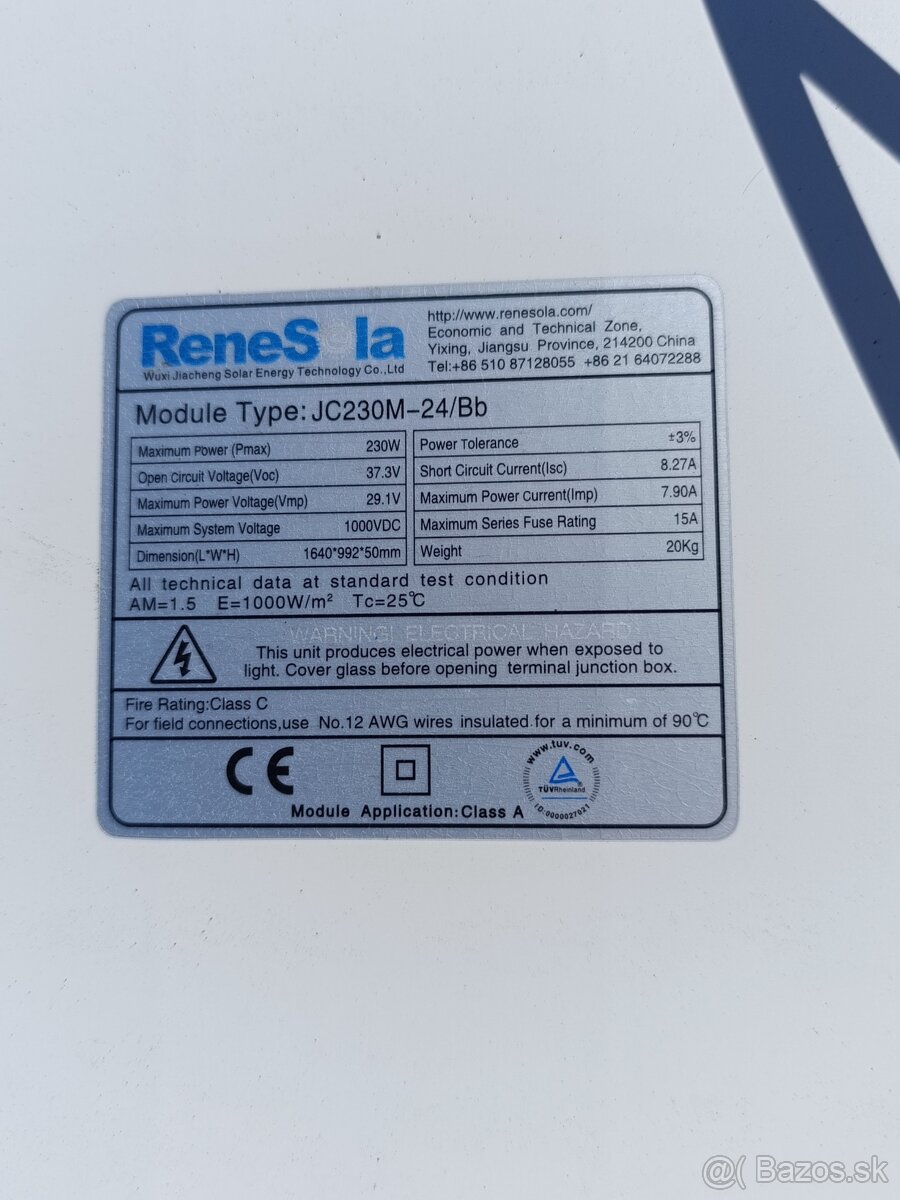 Solárne panely 230Wp - 5