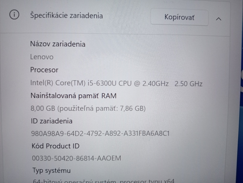 Lenovo thinkpad t460 ,Intel(R) Core™i5 ,8gb ram ,Windows 11 - 5