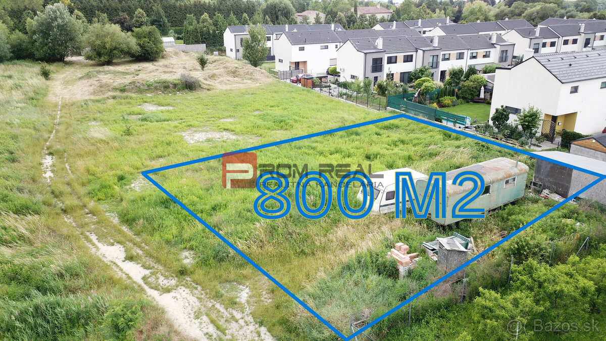 Rovinatý pozemok 800 m2 za dobrú cenu Marianka - 5