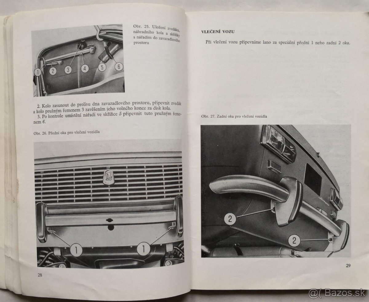 Návod k obsluhe automobilov LADA VAZ - 2101, 2102. - 5