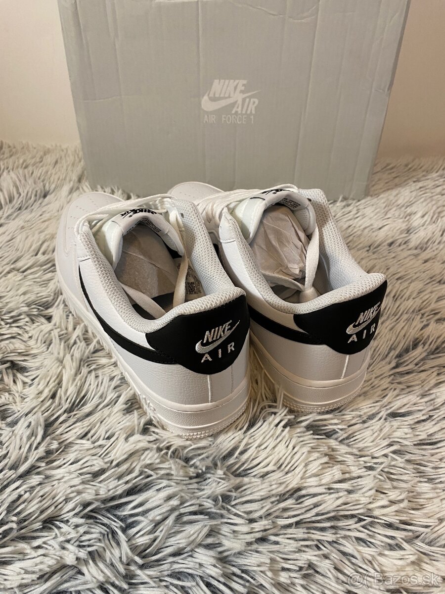 Nike Air Force 1 “ biela - čierna” - 5