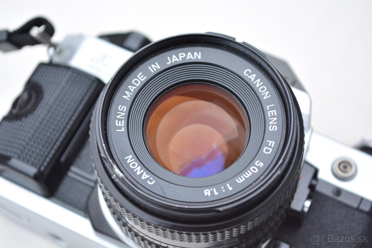 Canon AE-1 Program + objektív 50mm f1.8 - 5