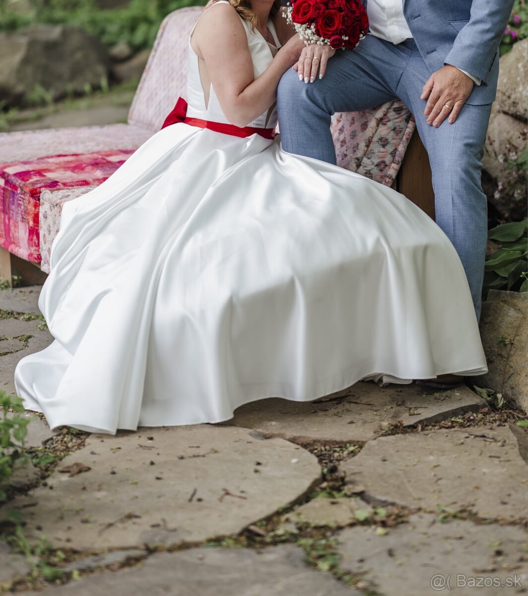 Predám svadobné šaty - 5