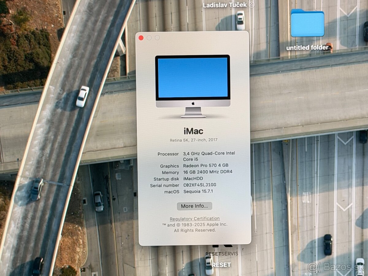 iMac 27" 5K 2017 / 1tb / 16gb ram - 5