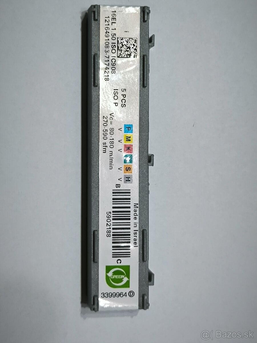 Zavitovy drziak Iscar Sel 2525 M16 + 5 ks platkov - 5