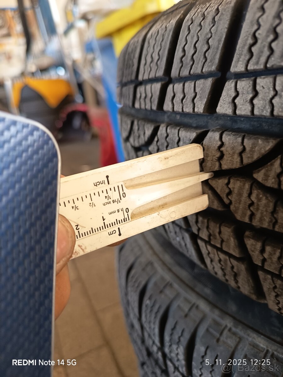 Zimné pneu + disky 165/70/14 - 5