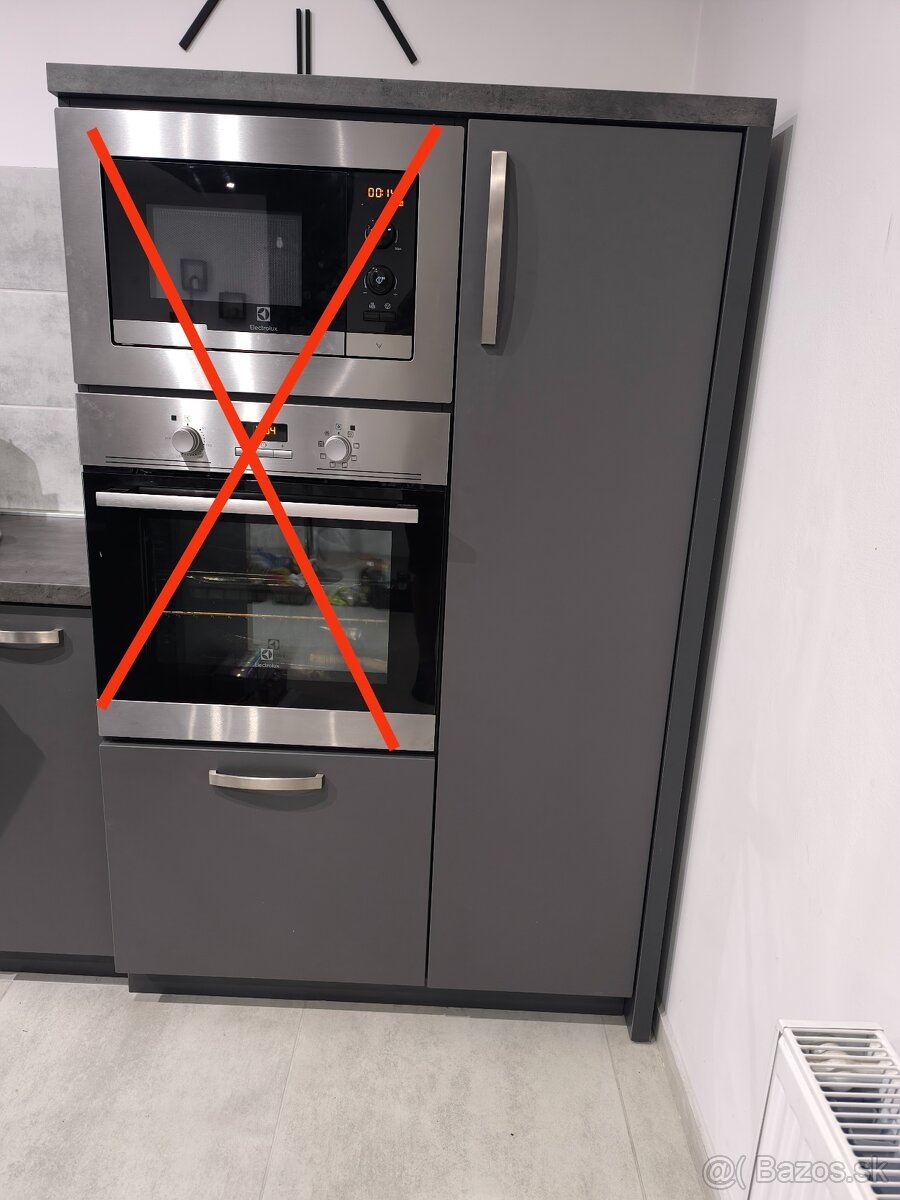 Horné kuchynské skrinky + skrinka na rúru a mikrovlnku - 5