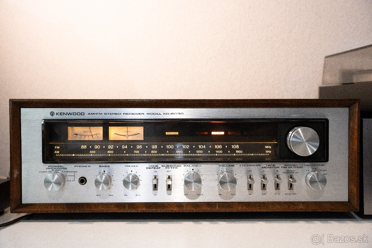 KENWOOD KR-6030 v drevenom korpuse - 5