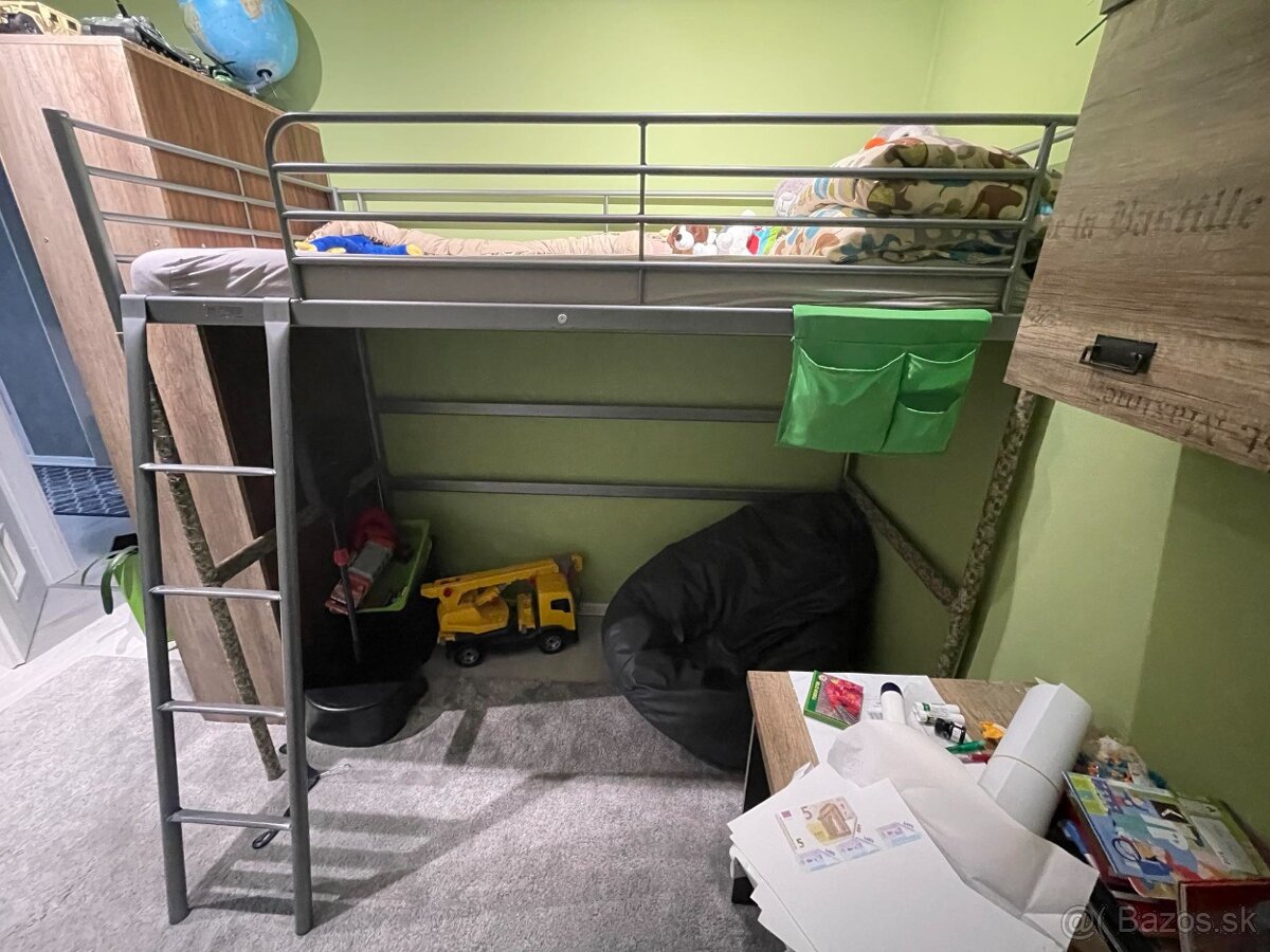 Poschodová postel 90x200 bez matraca - 5