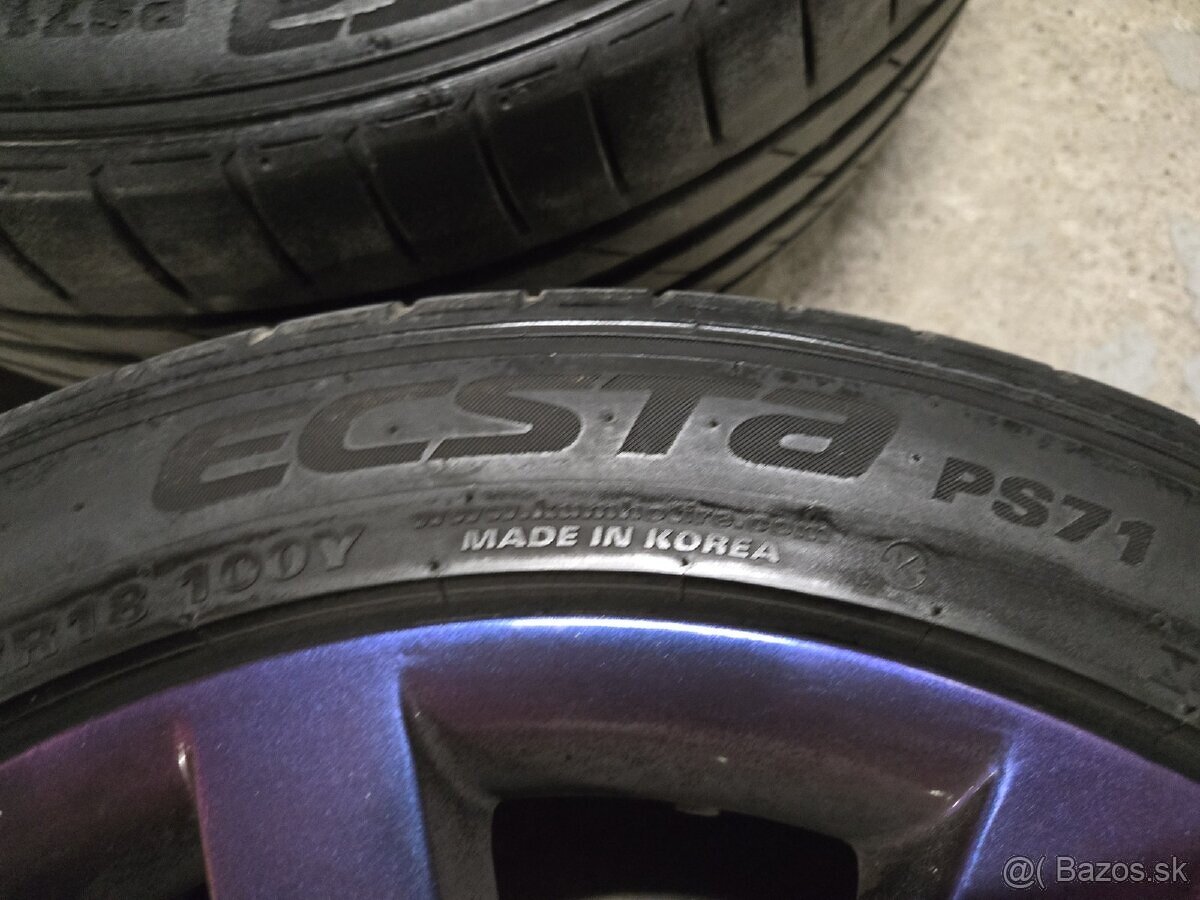 Hliníkové disky 5x112, R18, dvojrozmer - 5