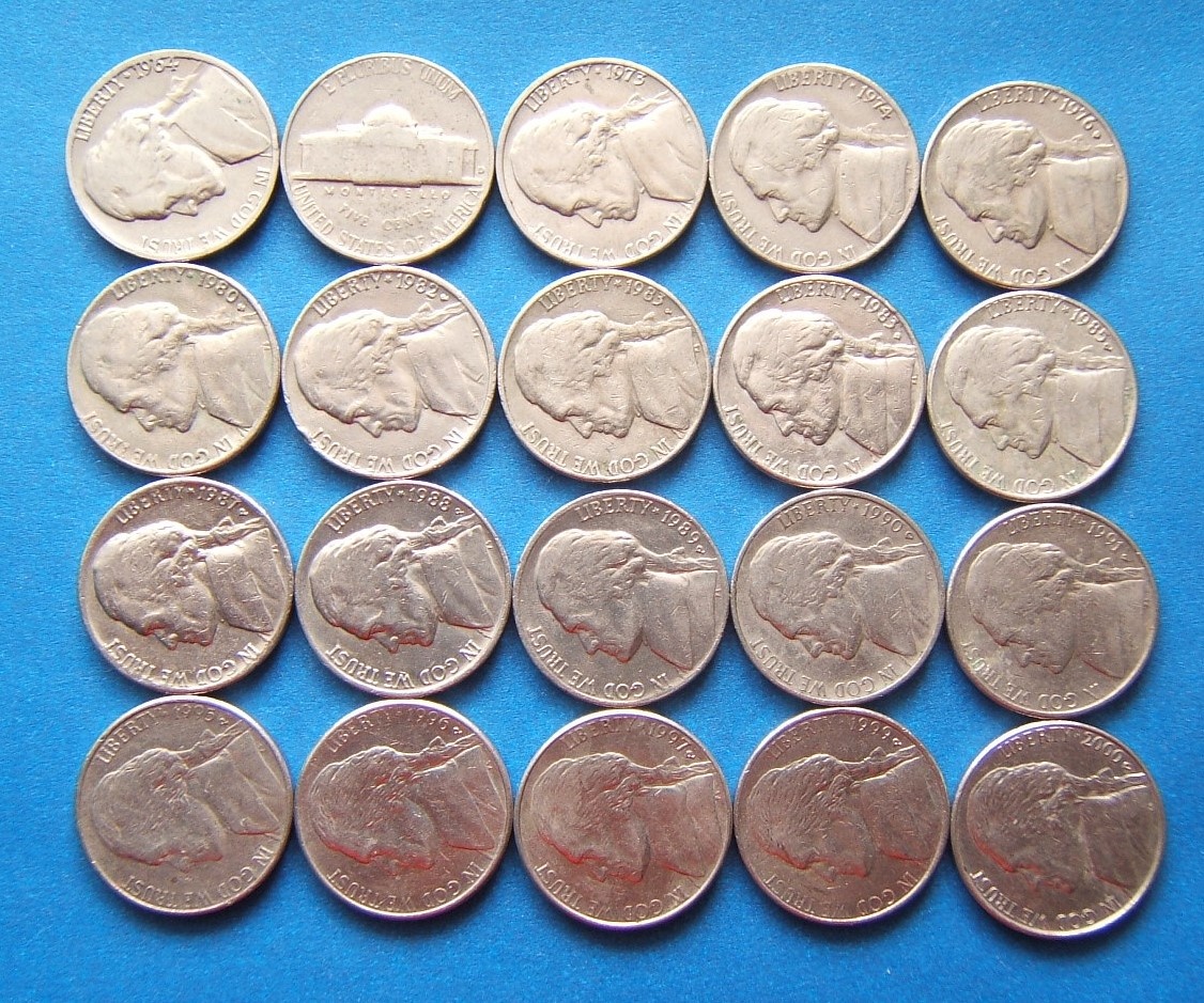 mince USA - 10 a 5 cents - sady a kusovky - 5