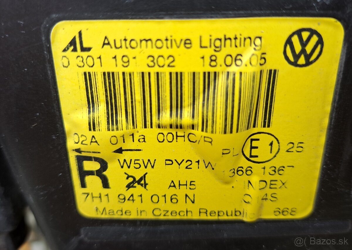 PREDNÉ SVETLÁ VW T5 - 5