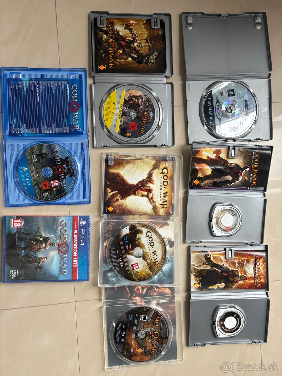 Playstation God Of War Set - 5