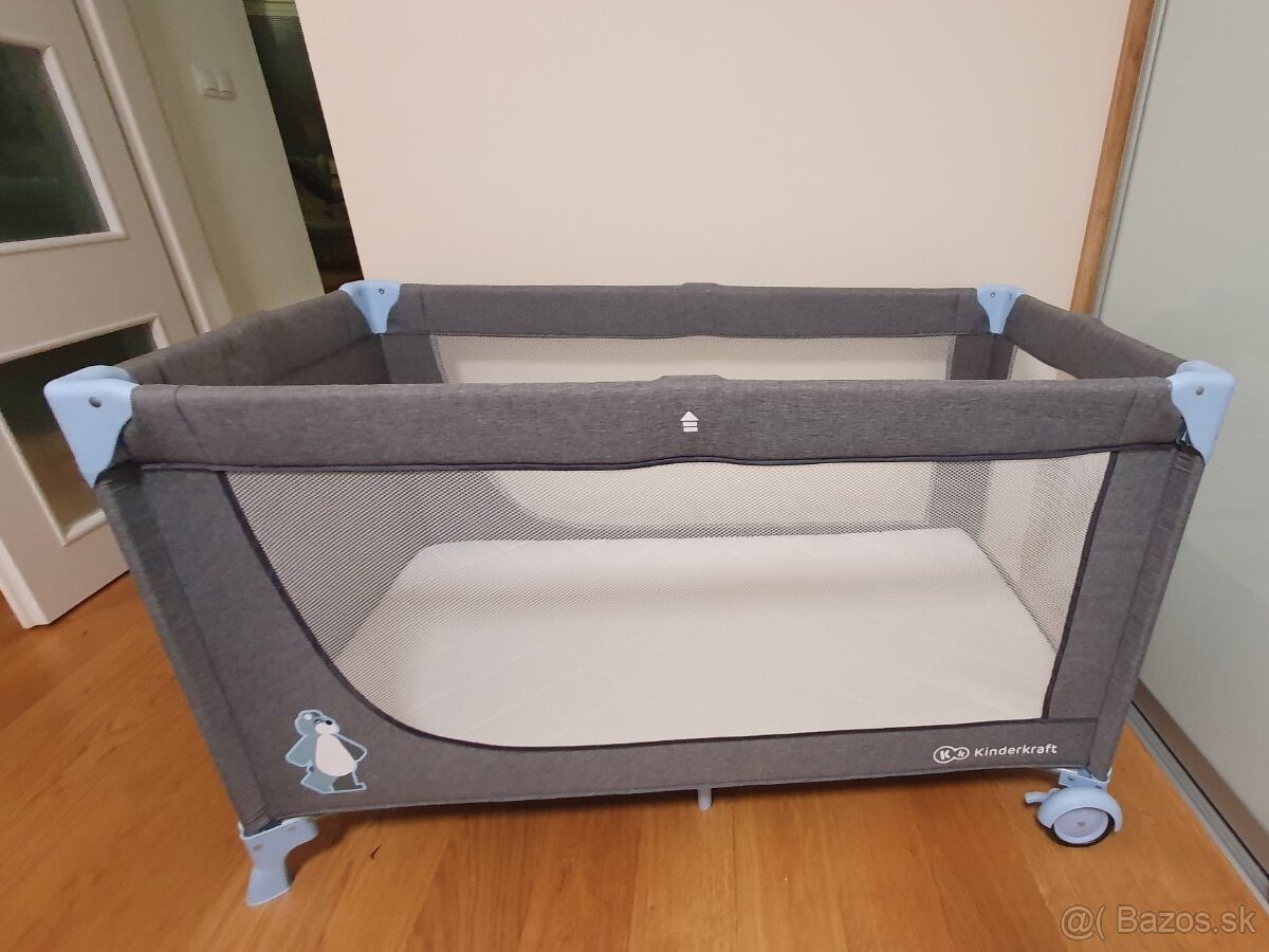 Detská postieľka Kinderkraft Joy Blue - 5