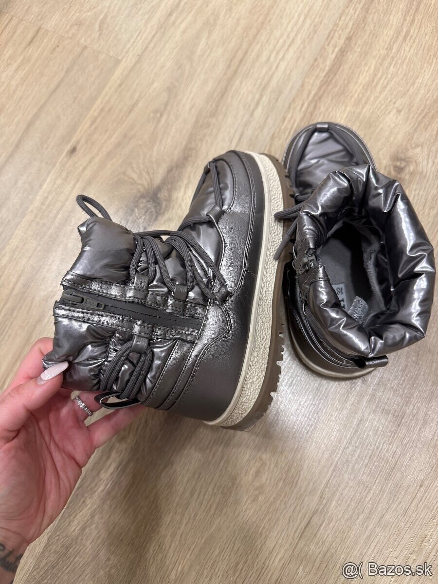 Detské dievčenské čižmy ZARA - 32 - 5