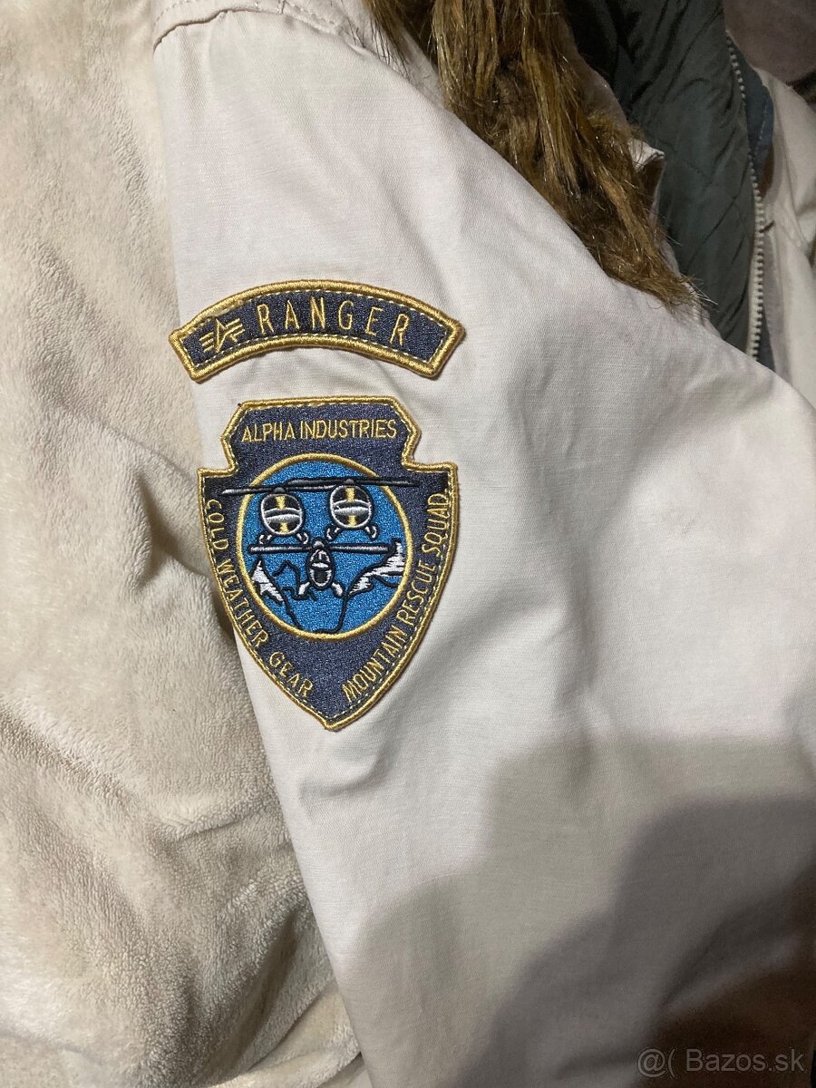 Zimna bunda Alpha industries velkost L - 5