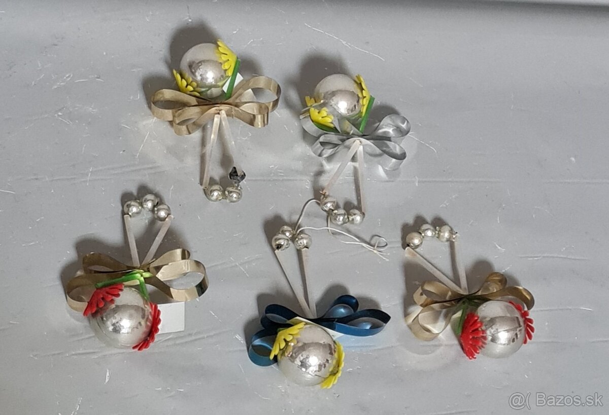 Retro Vianočné ozdoby a svetielka - 5