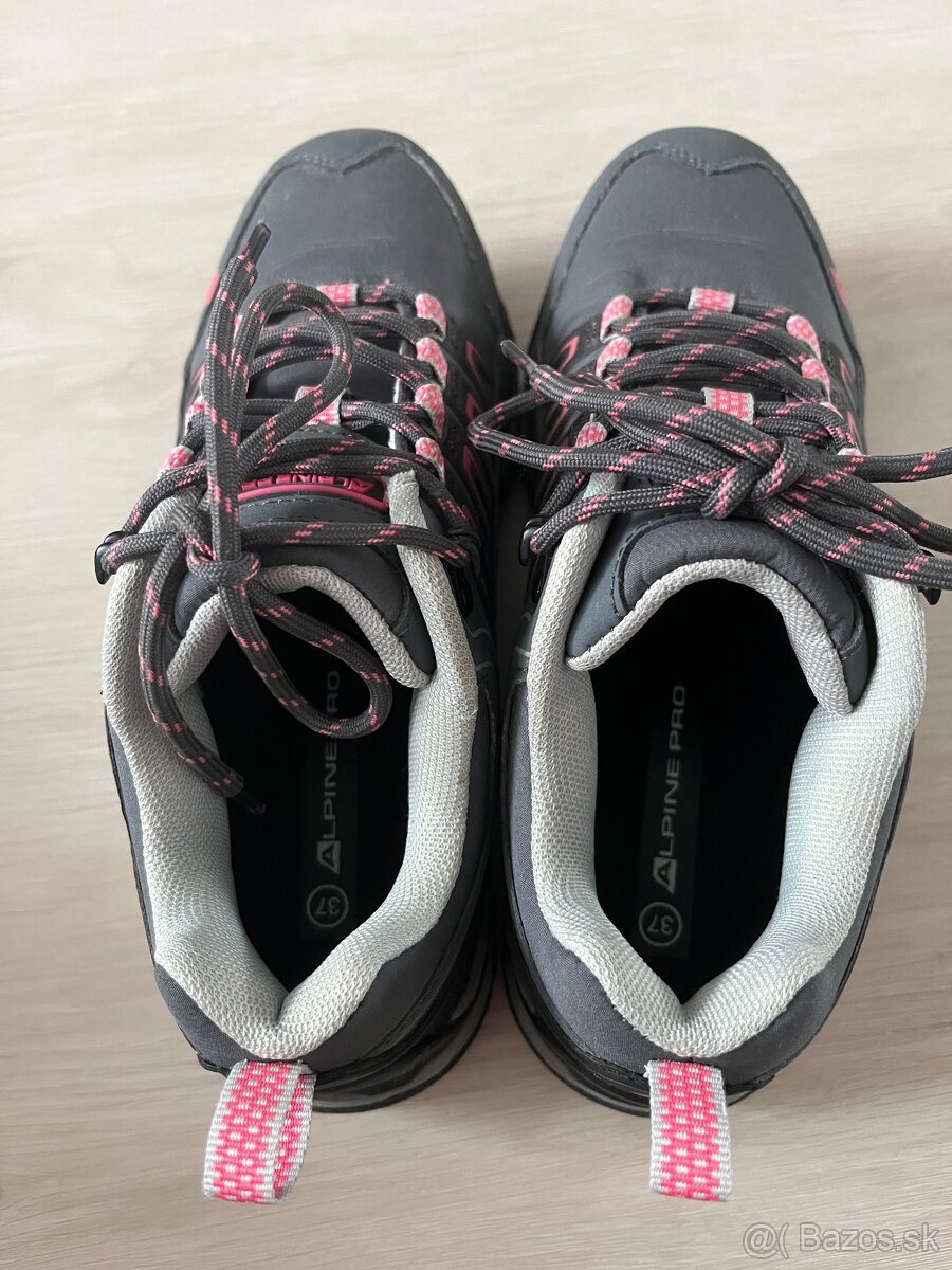 Turistické topánky Alpine Pro, v.37 - 5