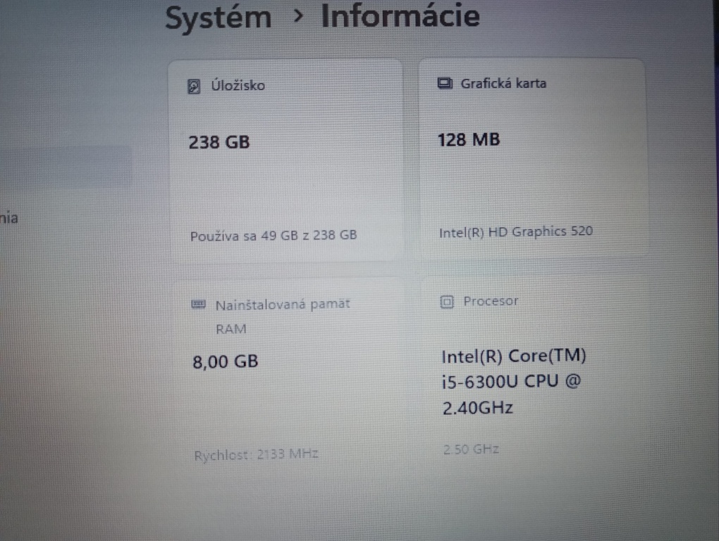 Lenovo thinkpad t470 ,Intel(R) Core™i5 ,8gb ram ,ssd ,Win 11 - 5