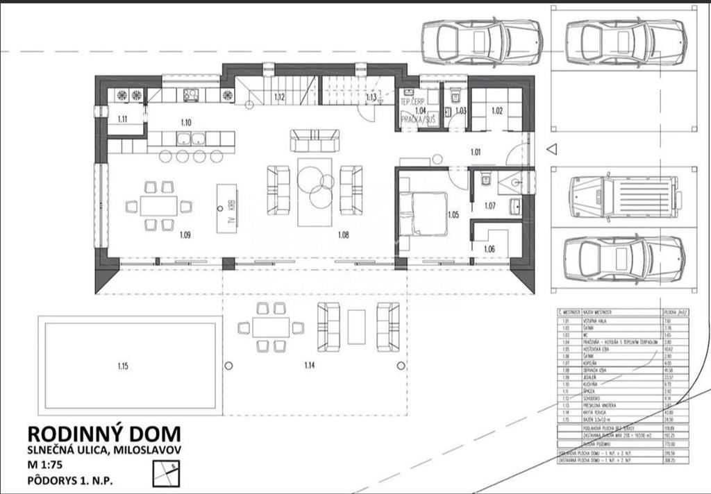 Predaj moderného dizajnového 5 izb.domu v Miloslavove,225m2 - 5