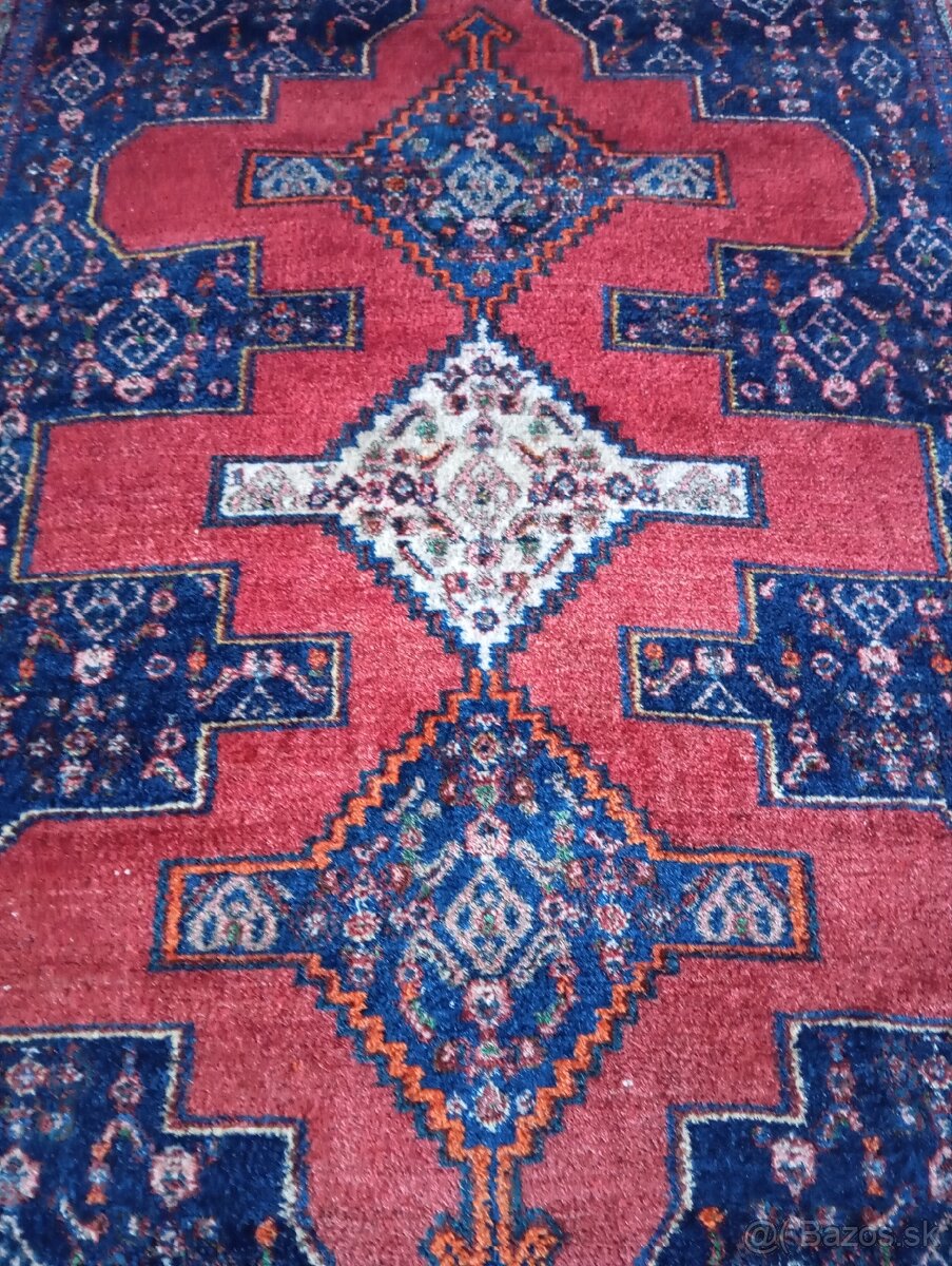 AKCIAPerzský ručne viazaný koberec – Senneh (165 × 112 cm) - 5