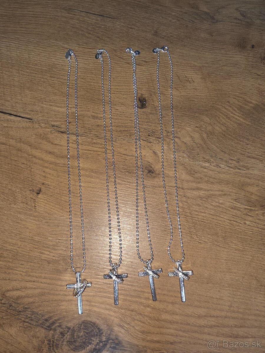 Strieborná retiazka s príveskom - 5