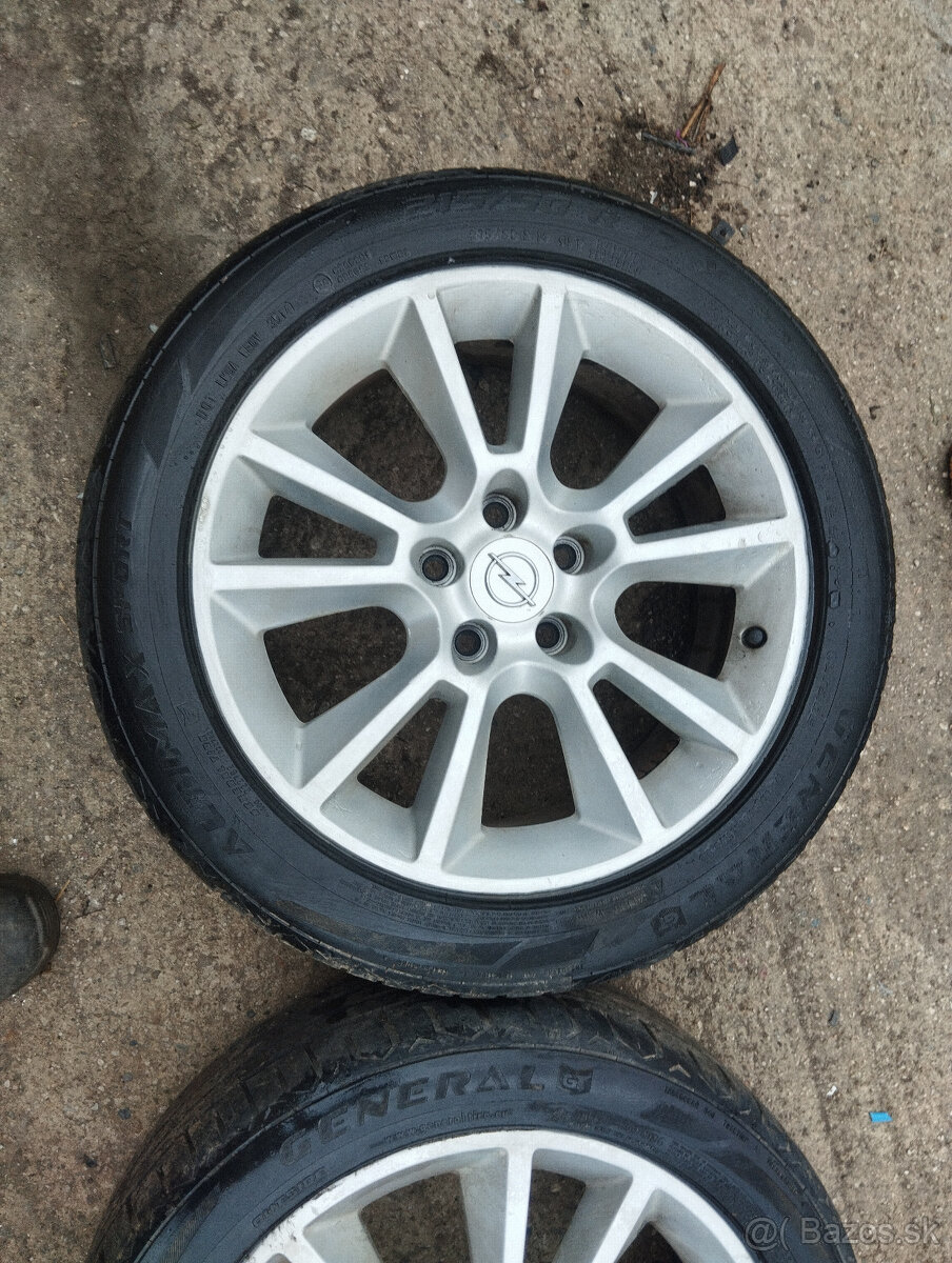 Predám hliníkové disky Opel Astra - 5