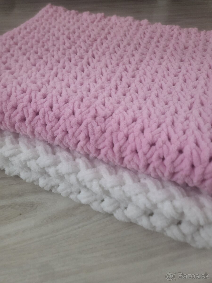 Hačkovaná deka - 5