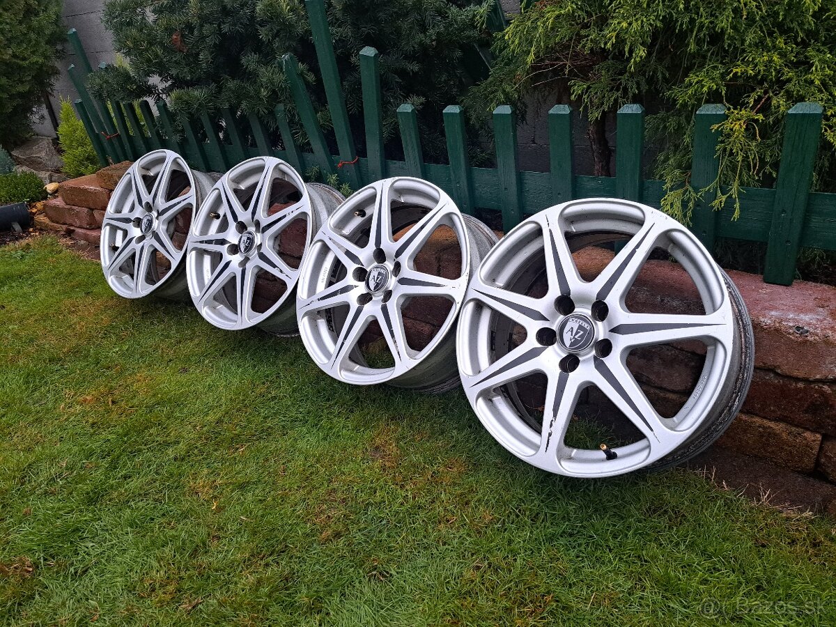 Hliníkové disky 5x100 R16 / škoda,seat,VW,audi... - 5