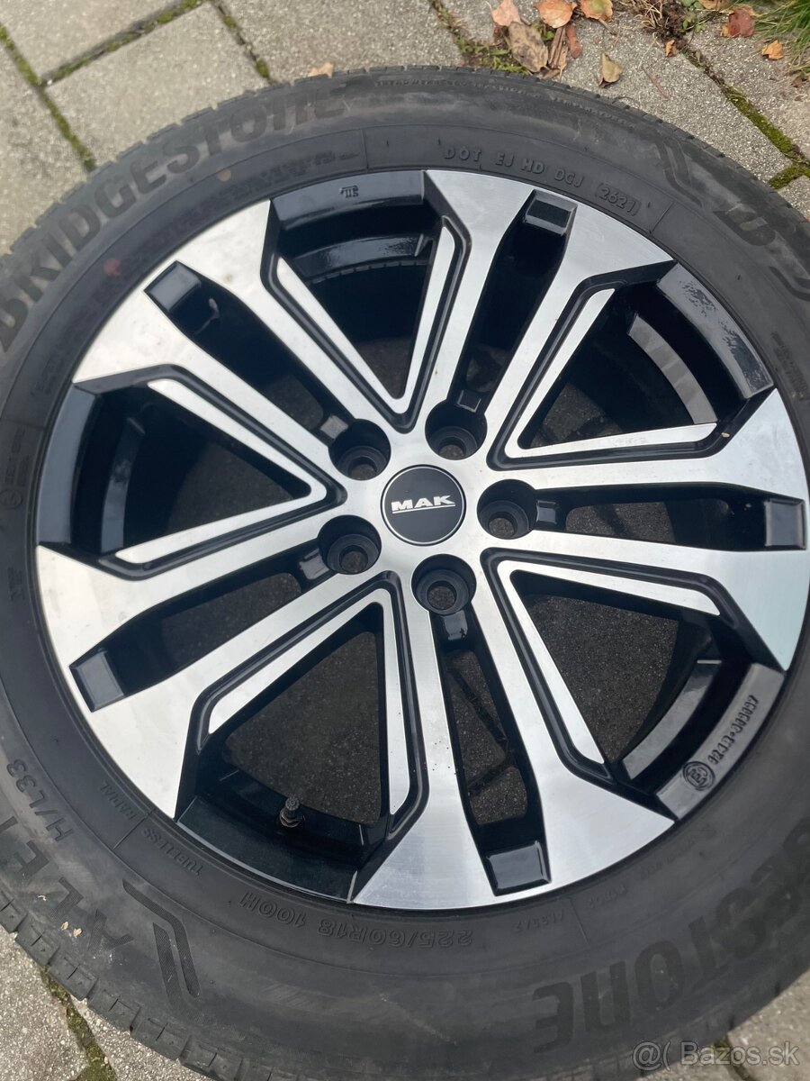 Sada Toyota RAV4 MAK J7X18, Letné 255/60 R18 Bridg. dot 2021 - 5