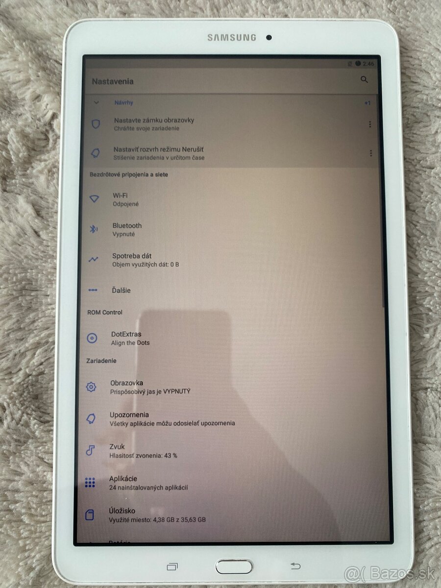 Tablet Samsung E - 5