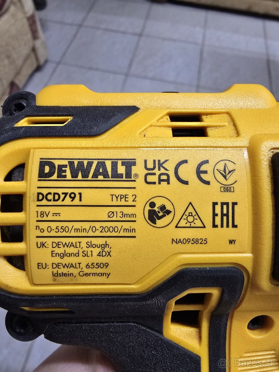 DeWalt skrutkovač - 5